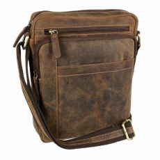 Pánska crossbody taška hunter hnedá 28x22